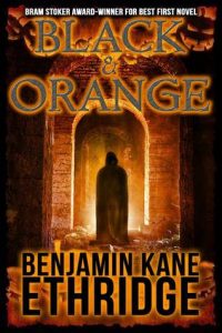 black and orange book cover