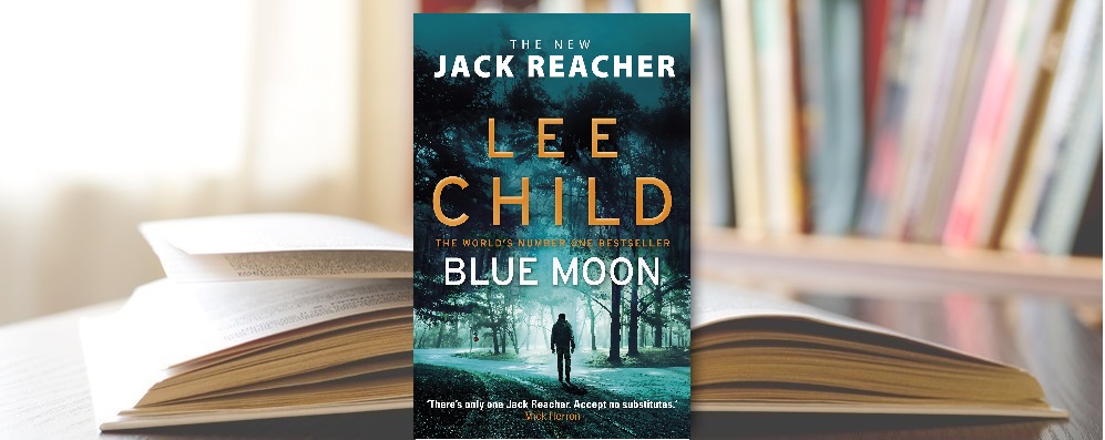 Blue Moon Lee Child Book Cover