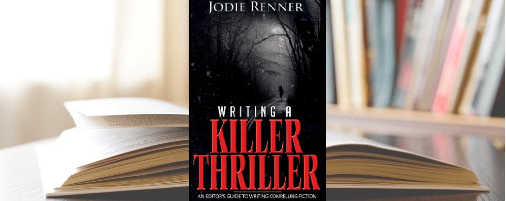 Jodie Renner Writing a Killer Thriller book cover-min
