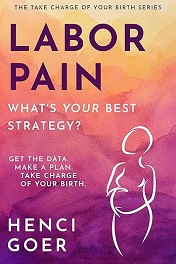 labor pain book cover by henci goer